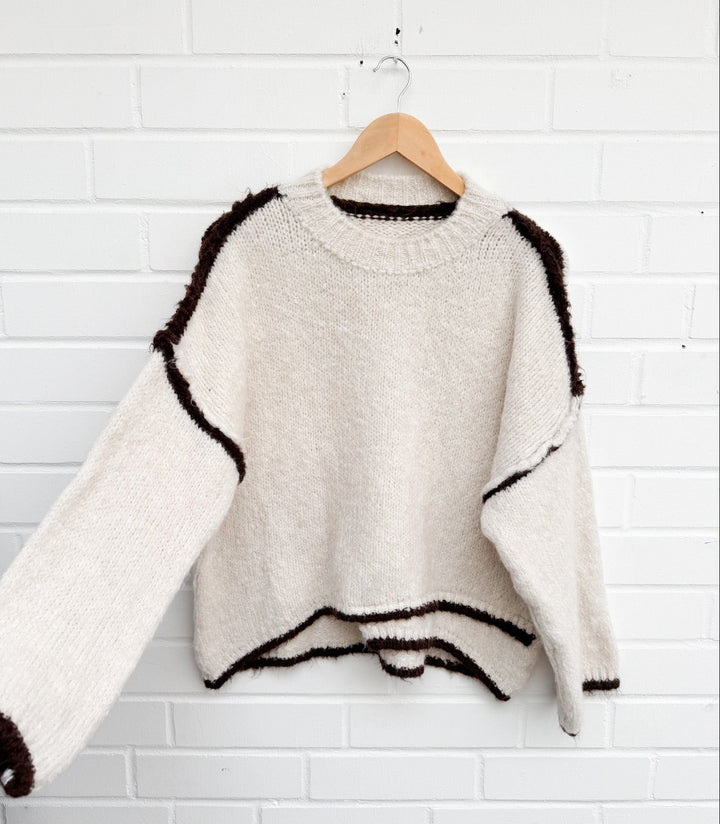 STRICKPULLOVER NELE - versch. Farben