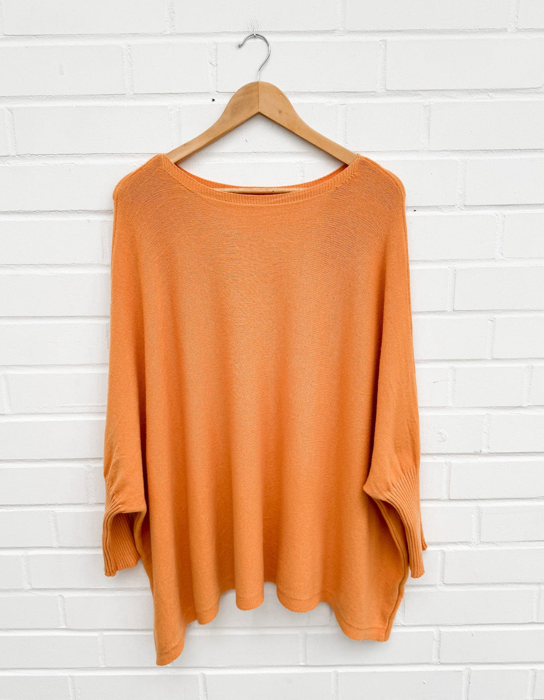 OVERSIZE BASIC STRICKPULLOVER - versch. Farben