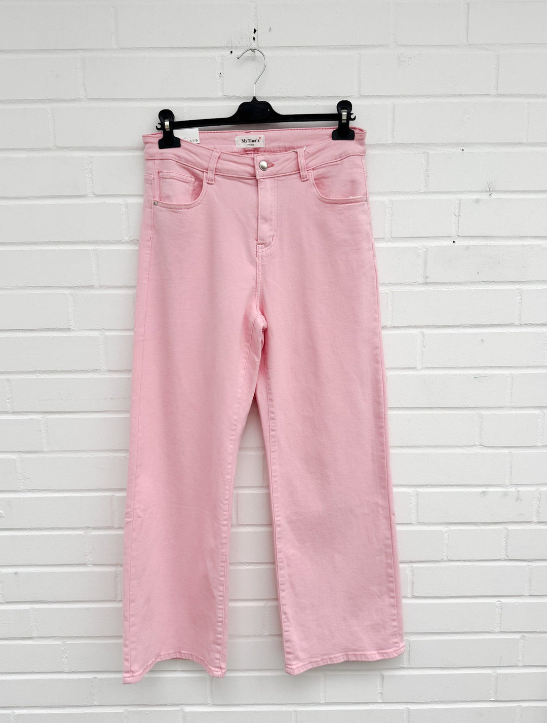CURVY COLOR WIDE LEG JEANS - versch. Farben
