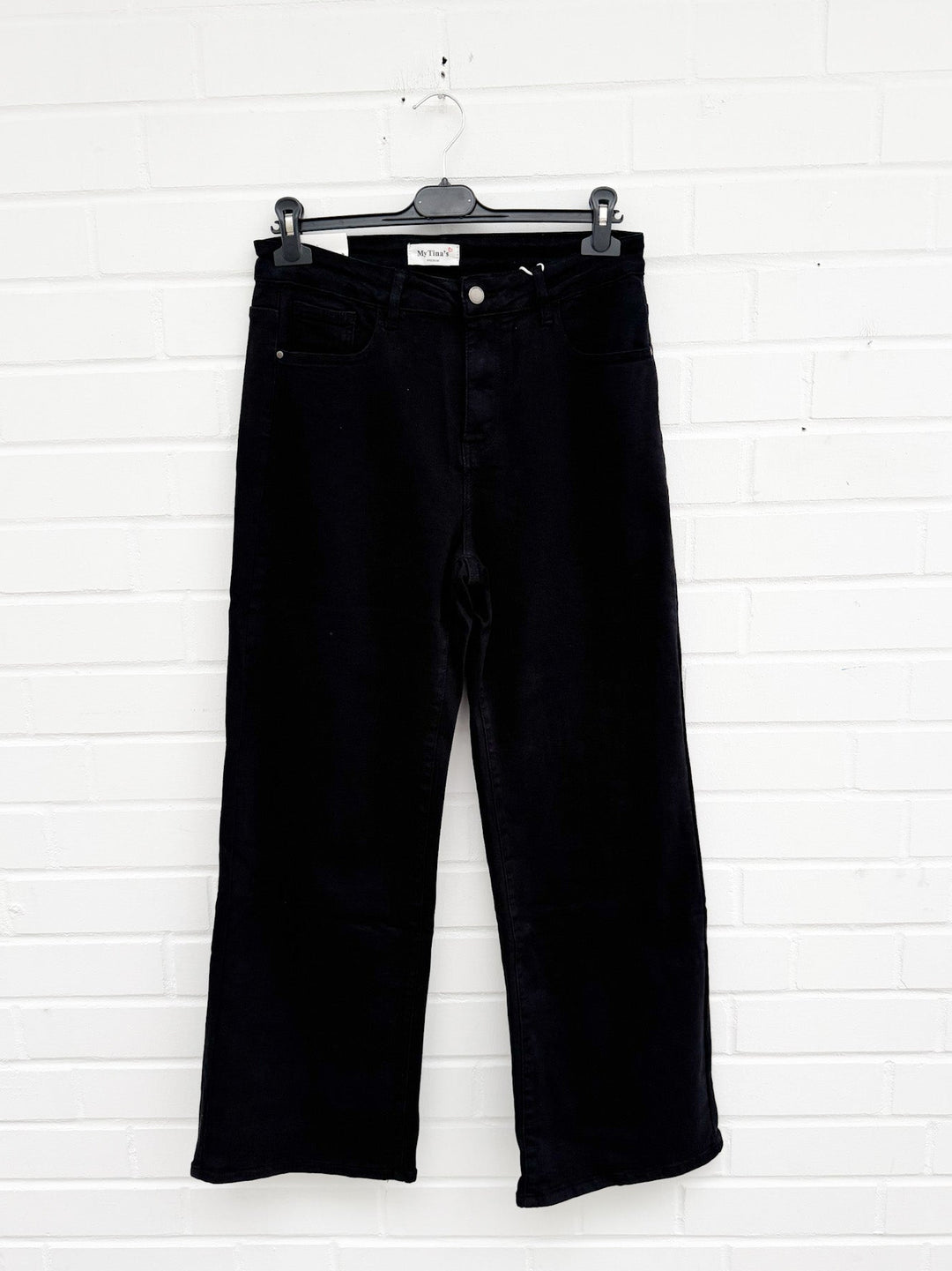 CURVY COLOR WIDE LEG JEANS - versch. Farben