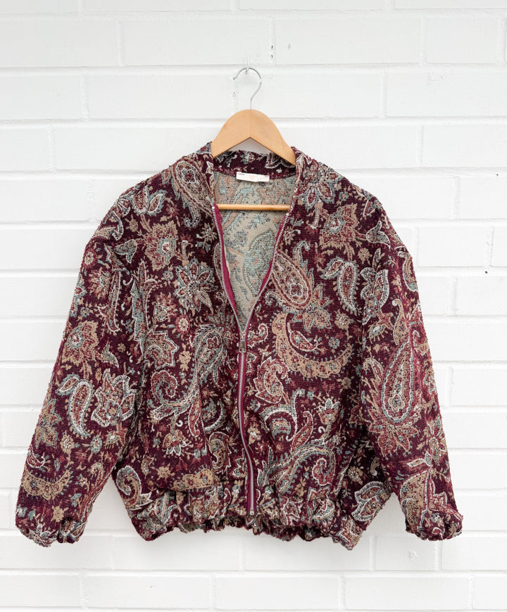 PAISLEY JACKE - Bordeaux