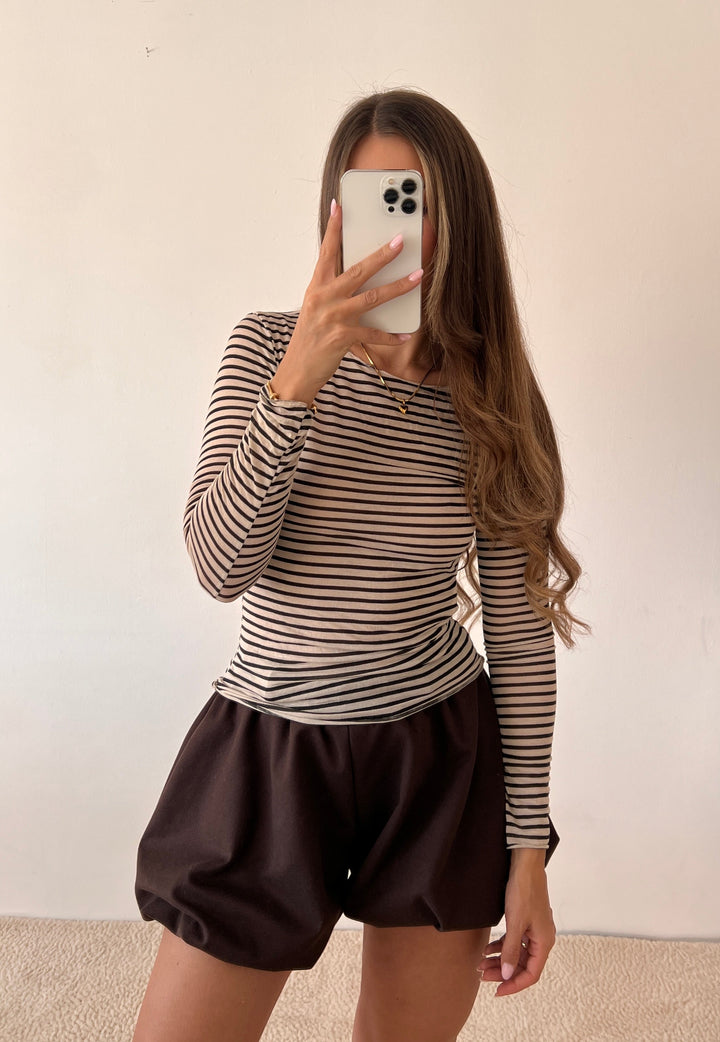 STREIFEN KASCHMIR LONGSLEEVE - versch. Farben