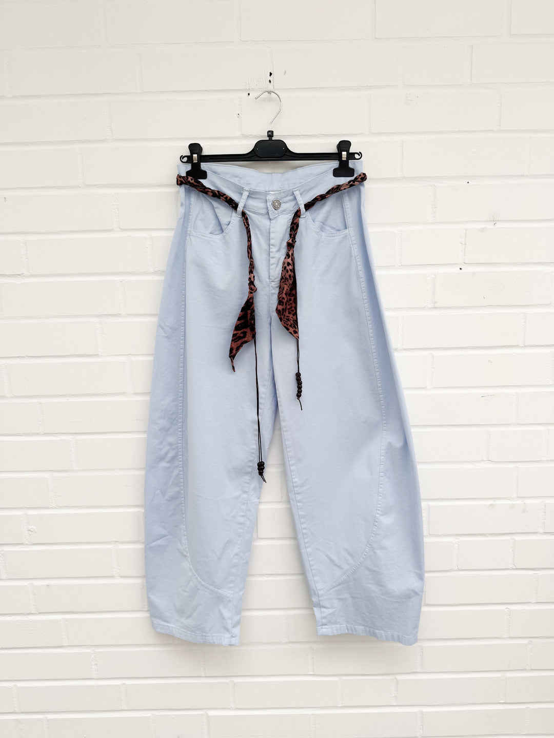 BALLON HOSE MELL mit leo Band - versch. Farben