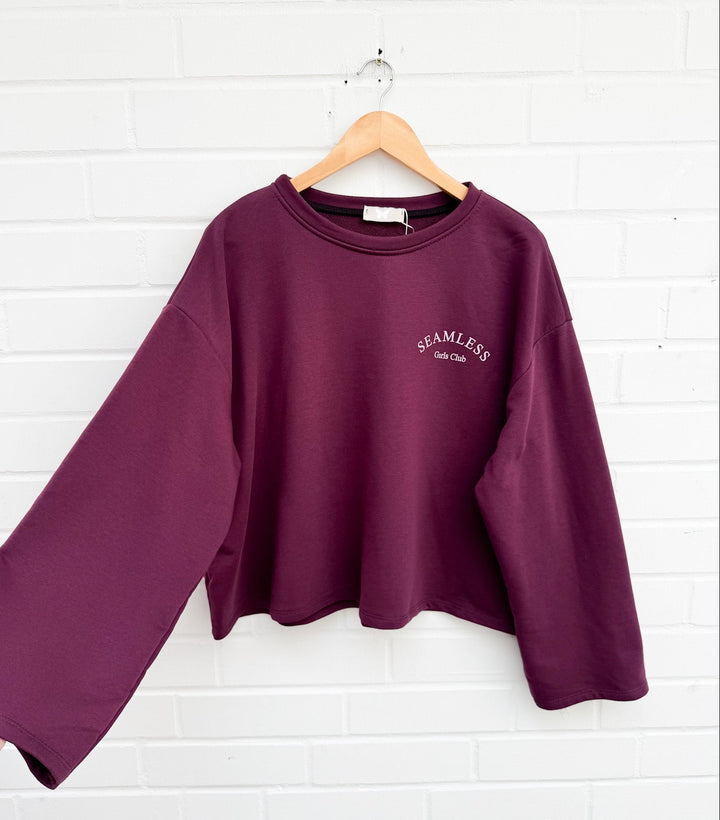 GIRLS CLUB SWEATSHIRT - versch. Farben