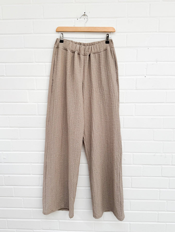 WEITE CREPE HOSE - ver. Farben