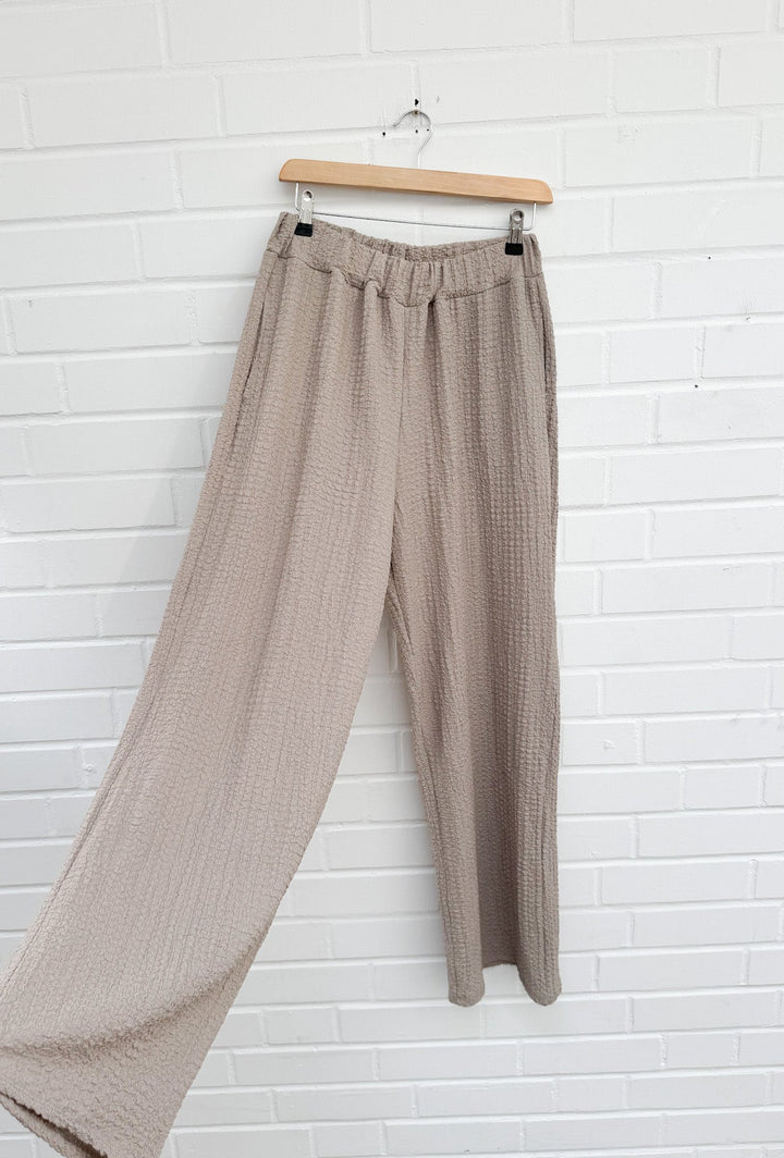 WEITE CREPE HOSE - ver. Farben