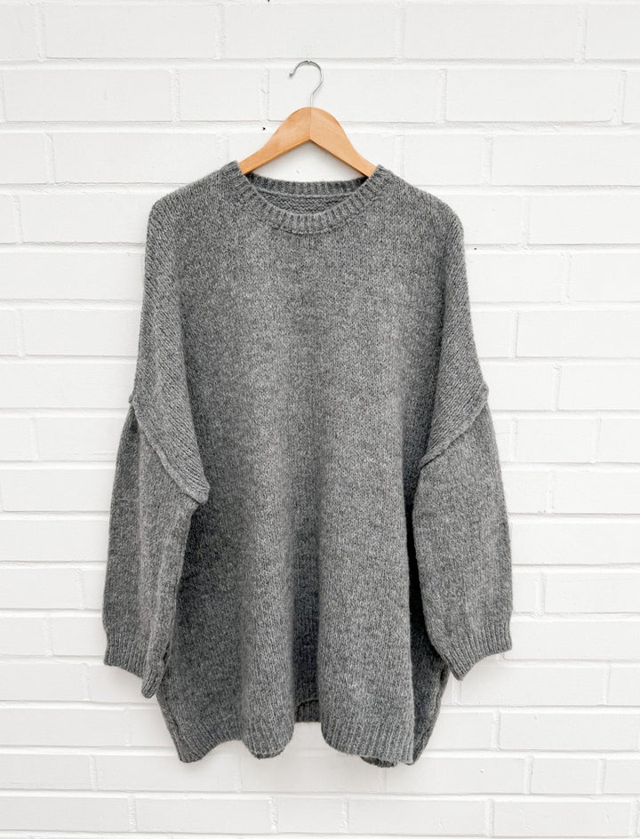 OVERSIZE LONGPULLOVER MAILO - Versch. Farben
