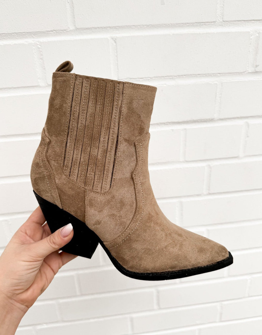 COWBOY BOOTS MILLA - taupe