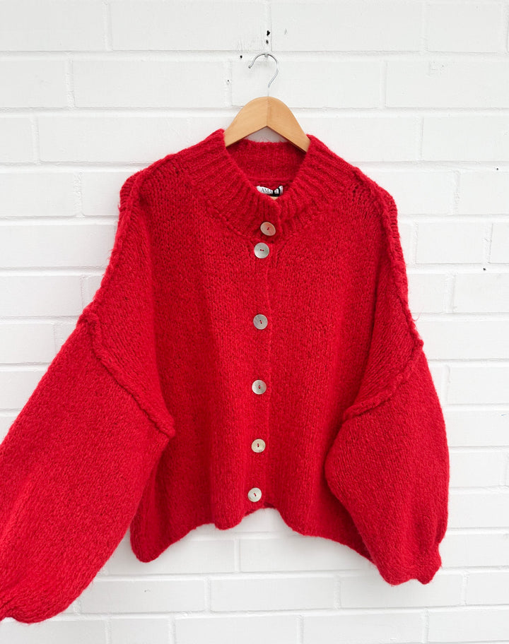 OVERSIZE STRICKJACKE MAIRA PEARLMUT - versch. Farben