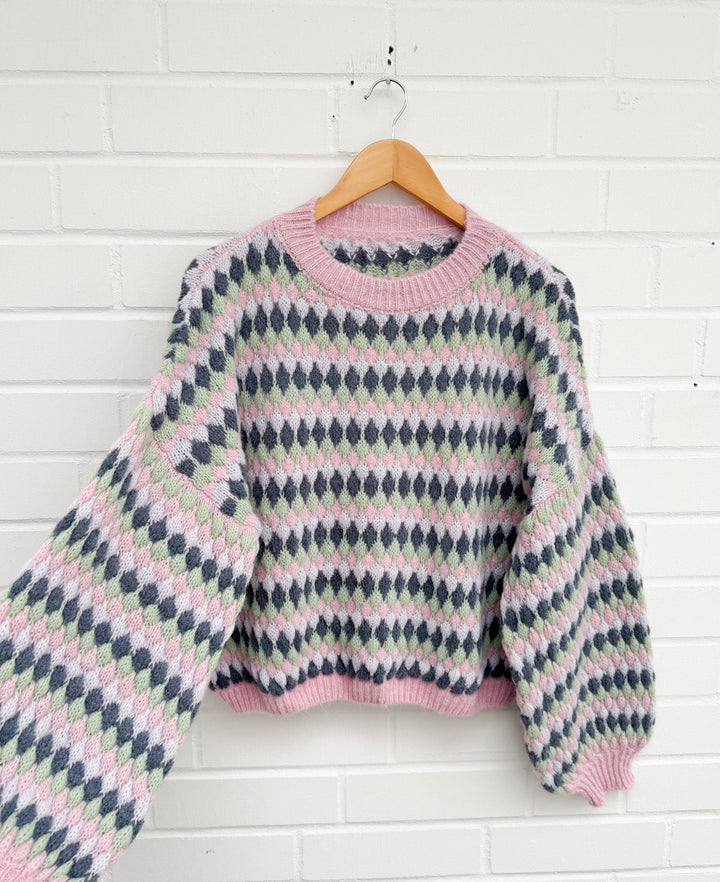 STRICKPULLOVER MULTI BEN - versch. Farben