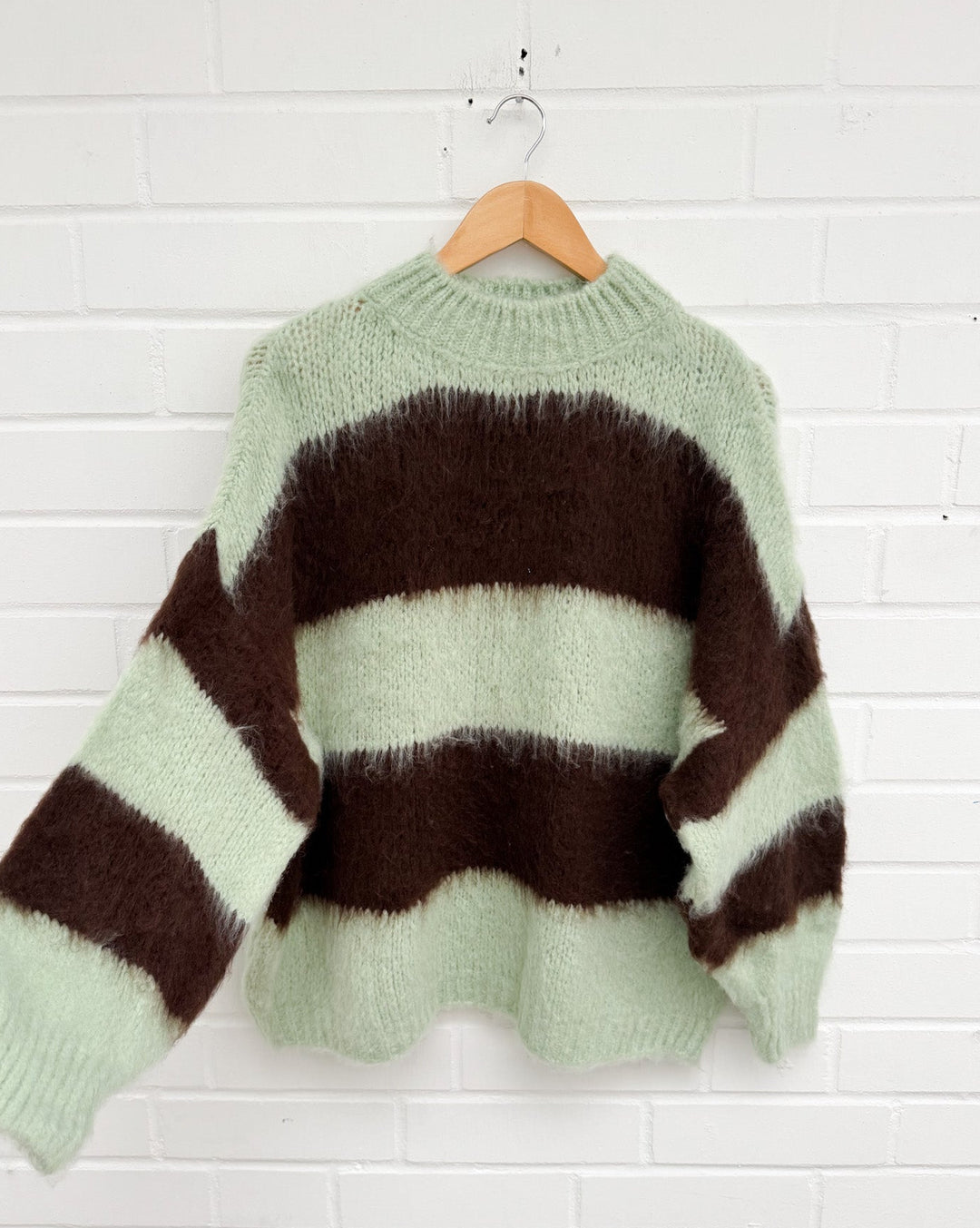 STREIFEN STRICKPULLOVER SPRING COZY - versch. Farben