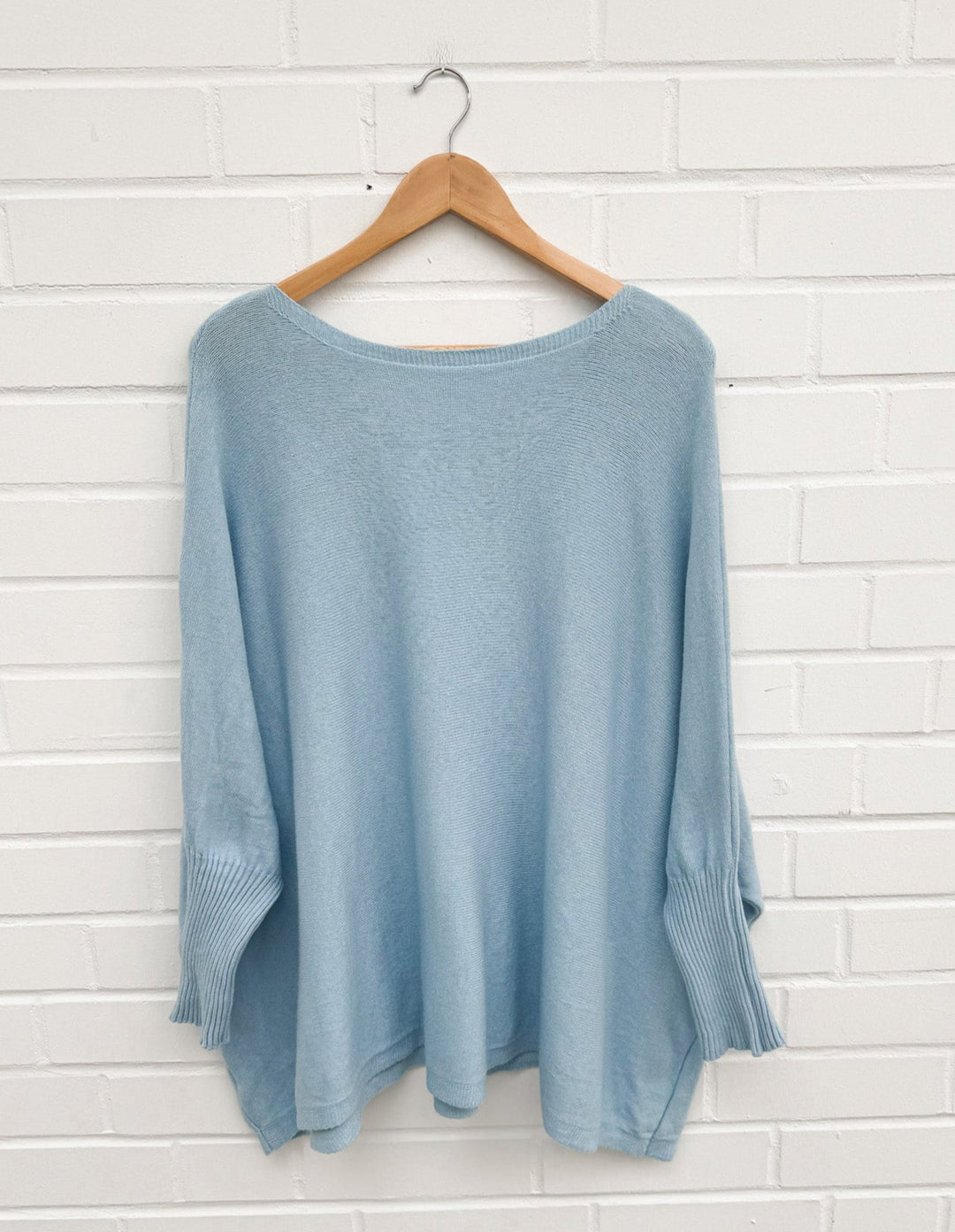 OVERSIZE BASIC STRICKPULLOVER - versch. Farben