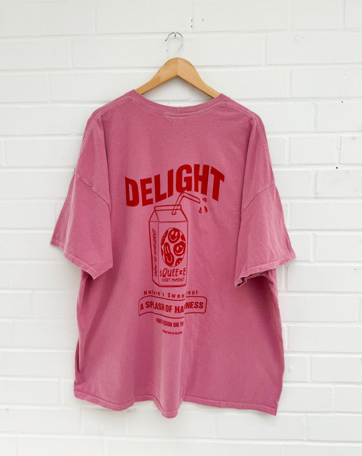 MEGA OVERSIZE T-SHIRT DELIGHT - versch. Farben