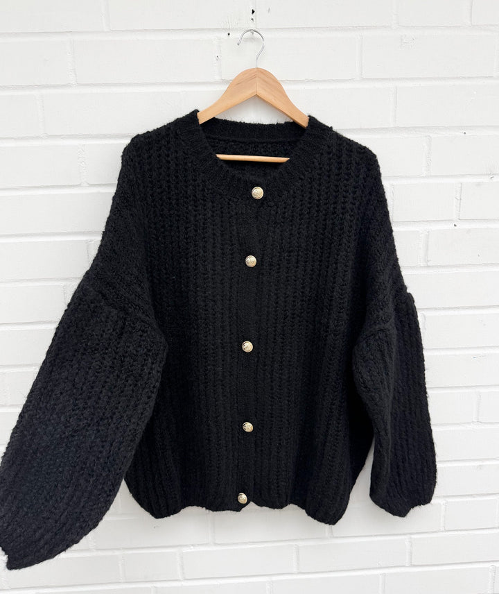 OVERSIZE STRICKJACKE ELISA - versch. Farben