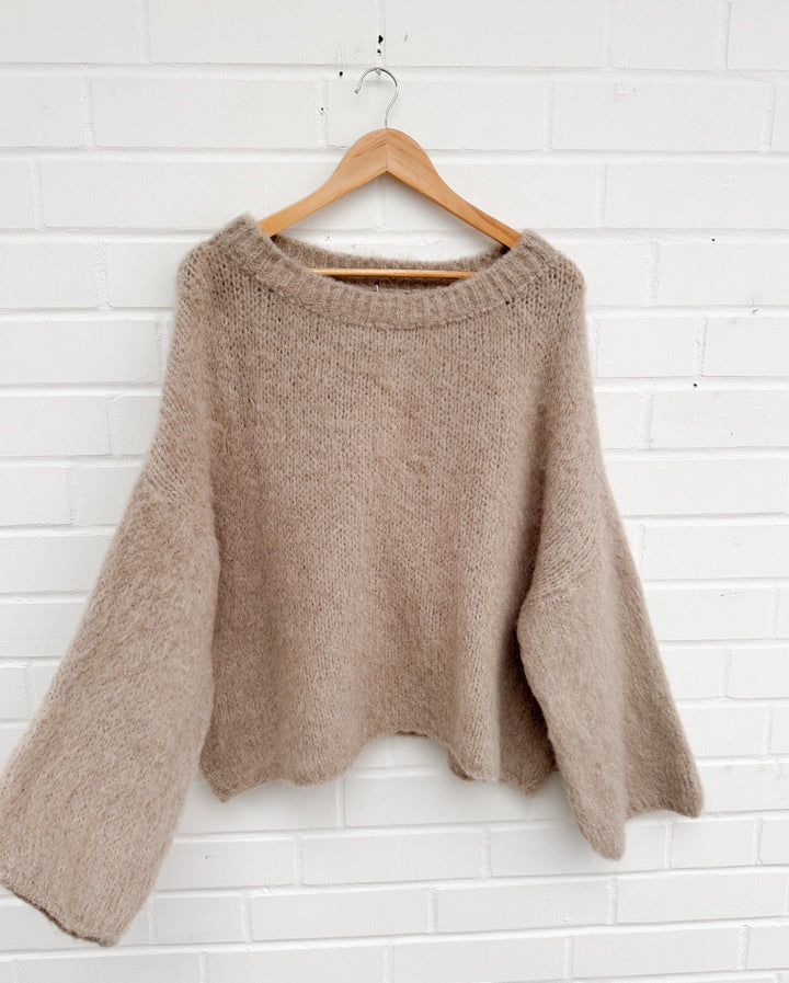 STRICKPULLOVER cozy - versch. Farben