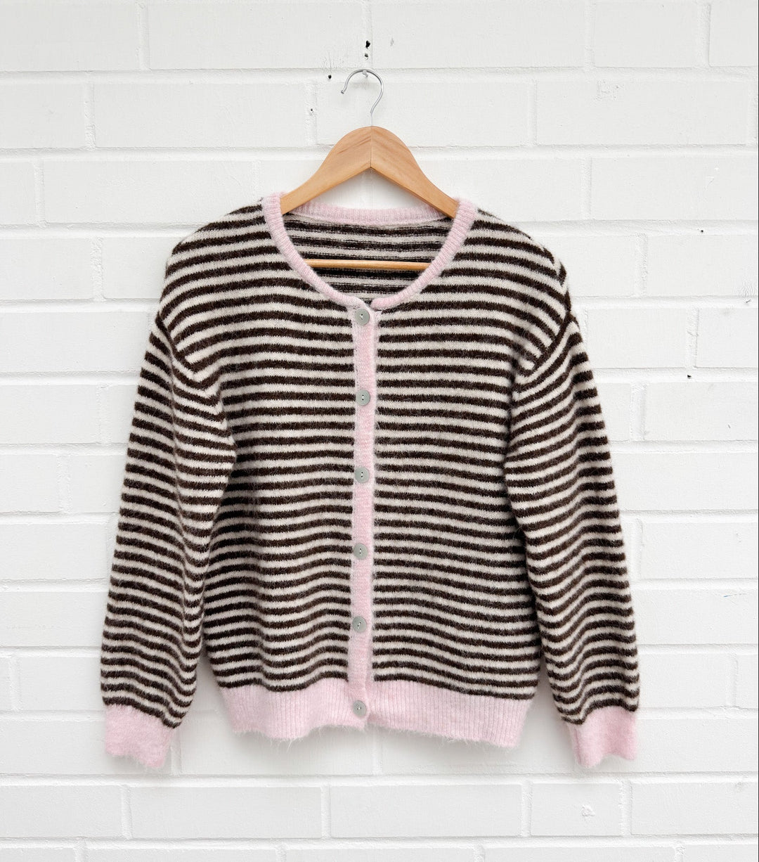 LITTLE STRIPE STRICKJACKE - versch. Farben