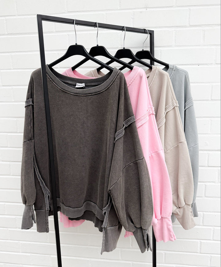 OVERSIZE SWEATSHIRT MARLA - versch. Farben