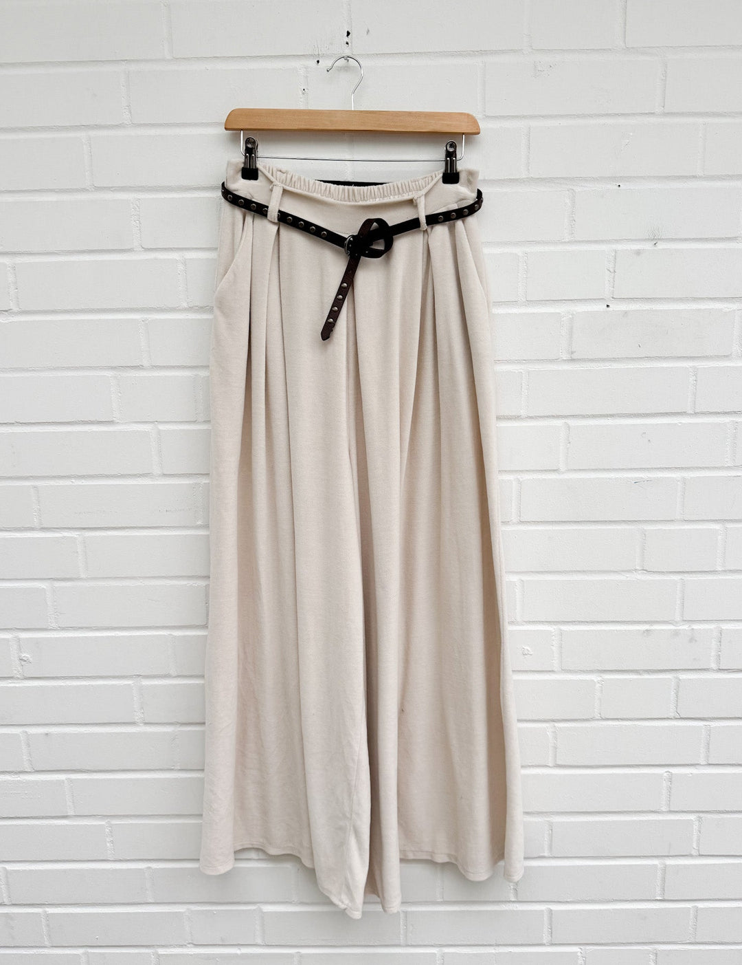 ULTRA NICKI WIDE LEG HOSE -  versch. Farben