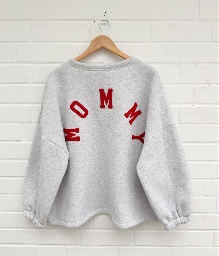 OVERSIZE GREY MOMMY SWEATER - versch. Farben