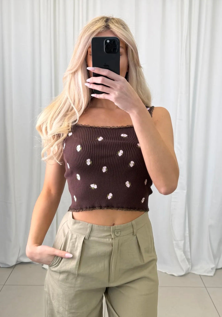 TOP LACE ROSE - versch. Farben