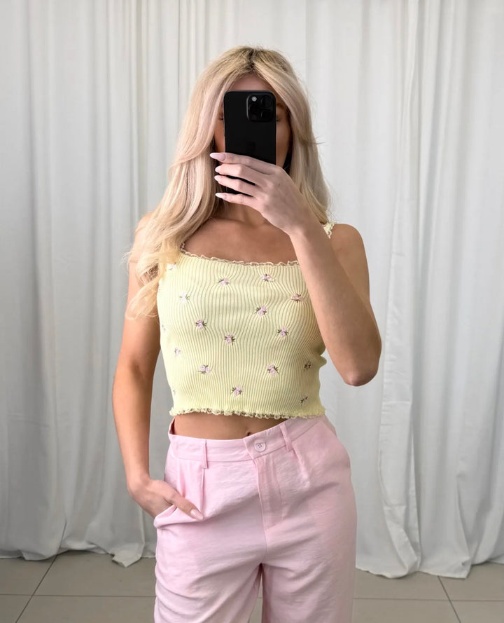 TOP LACE ROSE - versch. Farben