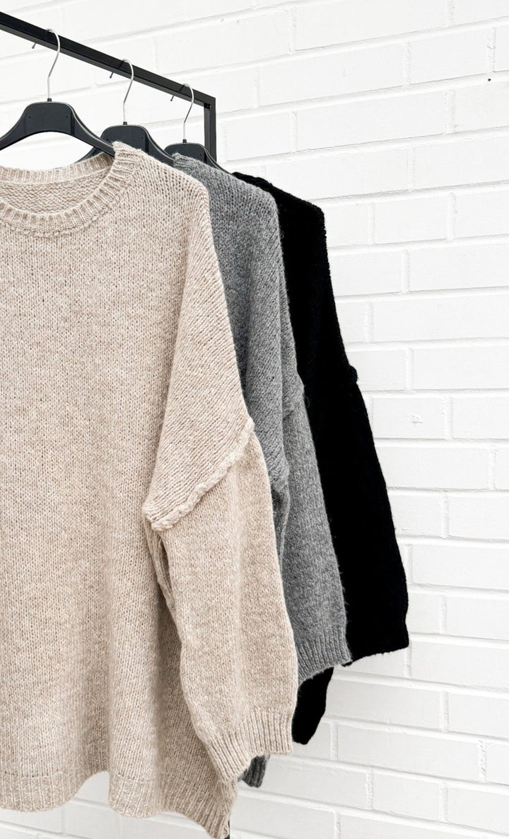 OVERSIZE LONGPULLOVER MAILO - Versch. Farben