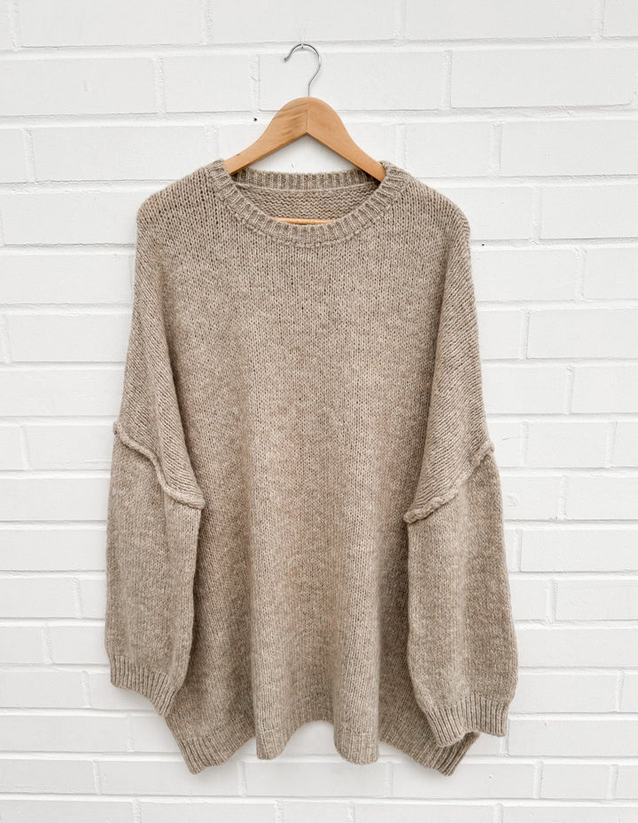 OVERSIZE LONGPULLOVER MAILO - Versch. Farben