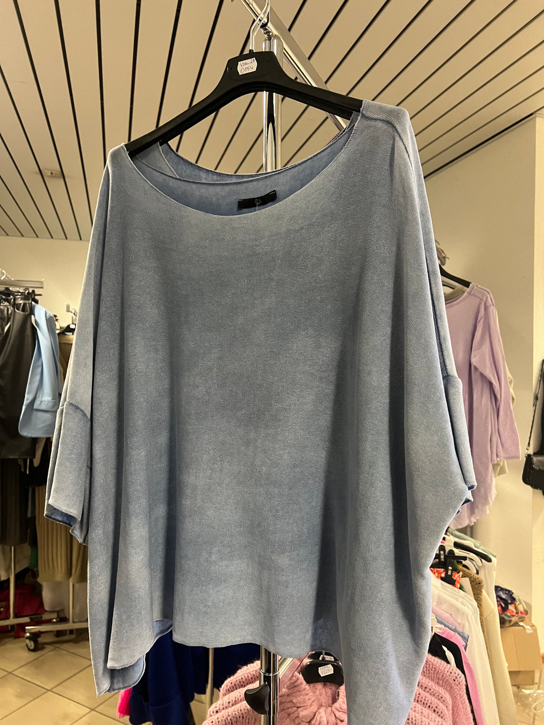 OVERSIZE BAUMWOLL SHIRT - versch. Farben