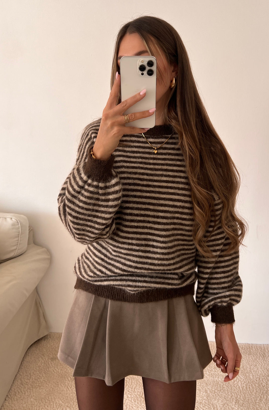 FALTEN HOSENROCK - versch. Farben