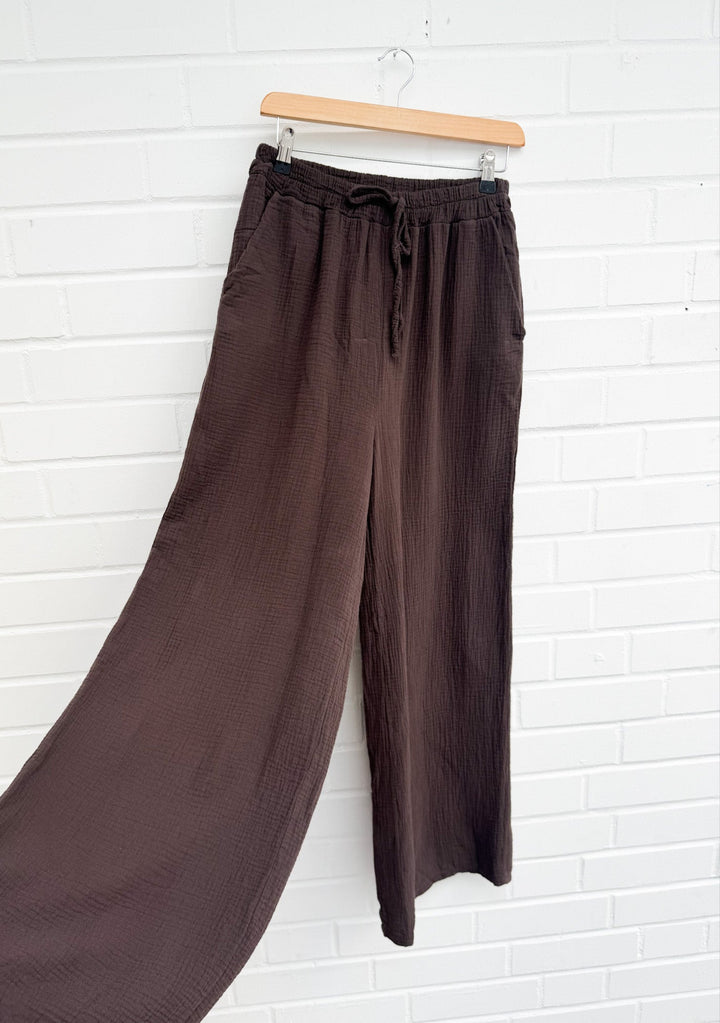 SMALL MUSSELIN HOSE - versch. Farben