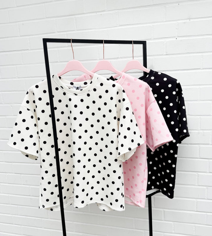 PUNKTE T-SHIRT - Versch. Farben