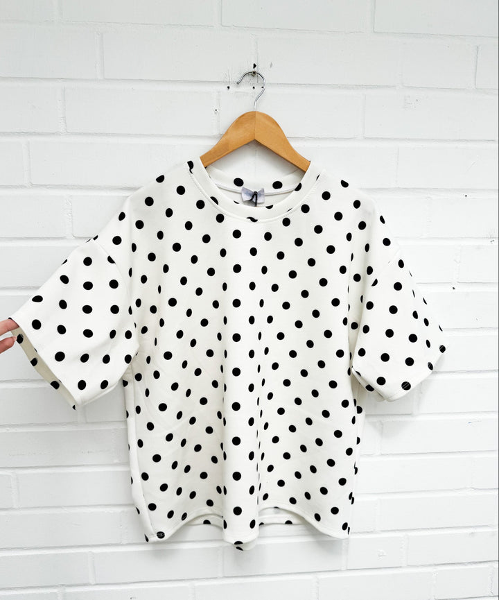 PUNKTE T-SHIRT - Versch. Farben