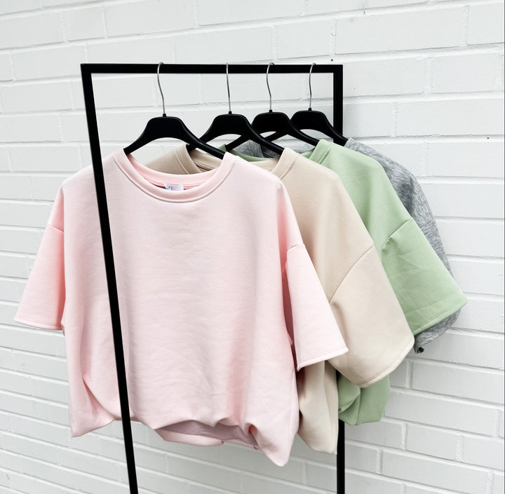 SHIRT MIT RAFFUNG - versch. Farben