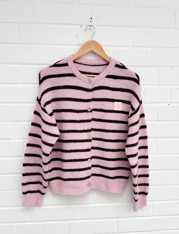 STREIFEN STRICKJACKE - Selflove Club - versch. Farben