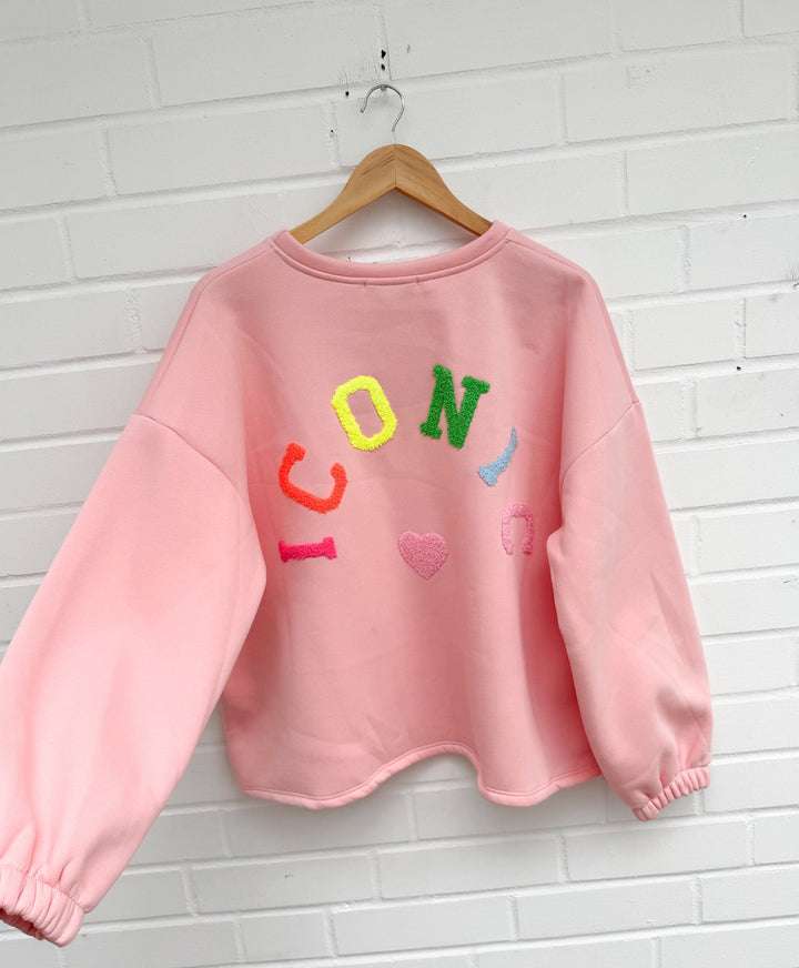 OVERSIZE SWEATSHIRT ICONIC - versch. Farben