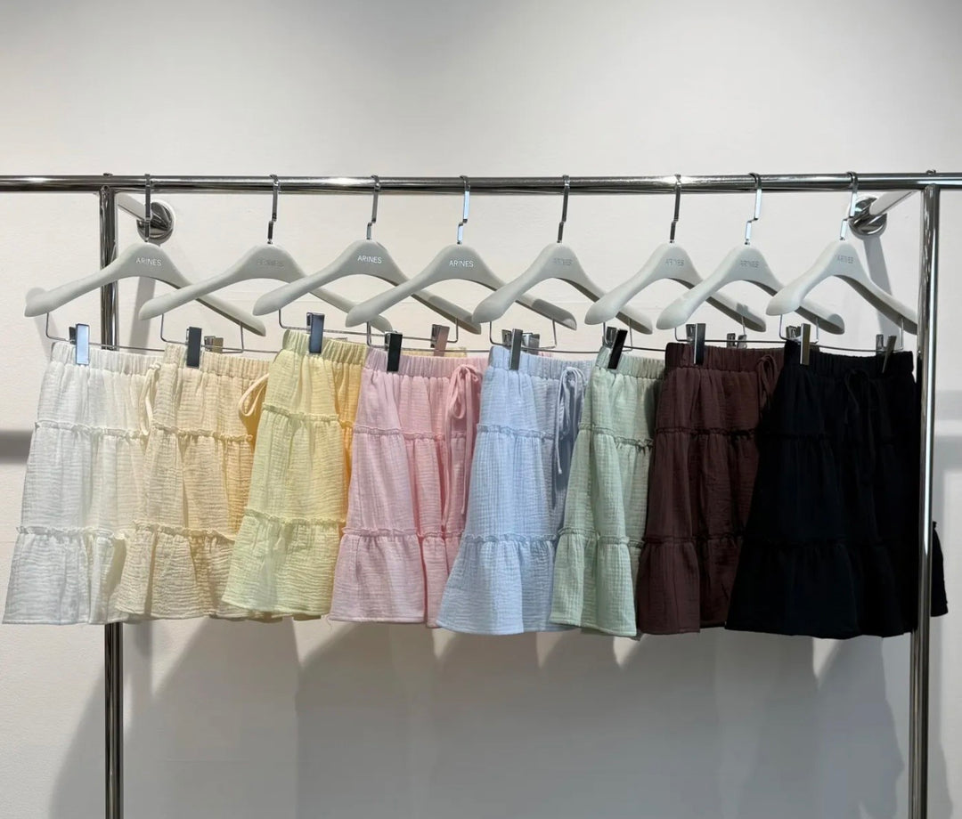 MUSSELIN HOSENROCK AGNES - versch. Farben