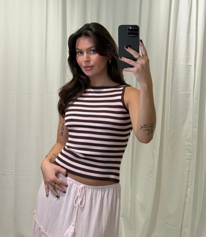 STREIFEN TOP SILINA - versch. Farben