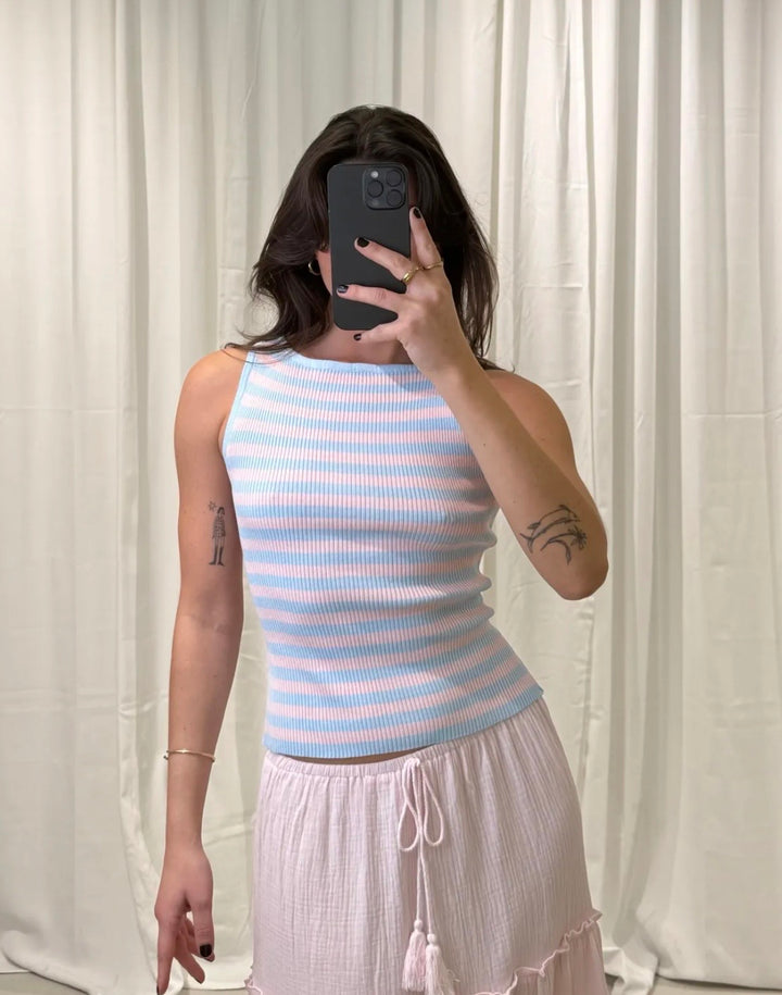 STREIFEN TOP SILINA - versch. Farben