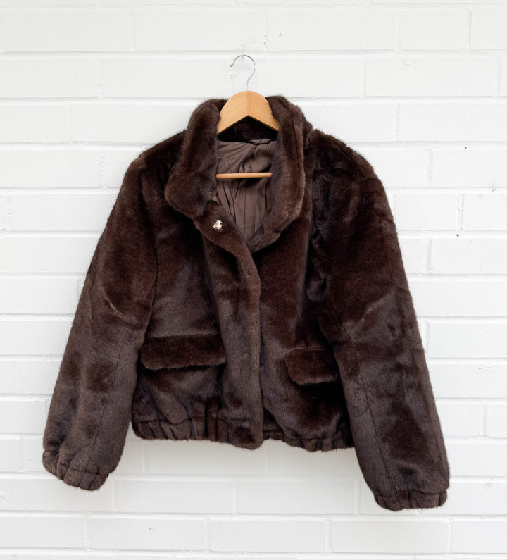 KUNSTFELL JACKE ALIA - versch. Farben