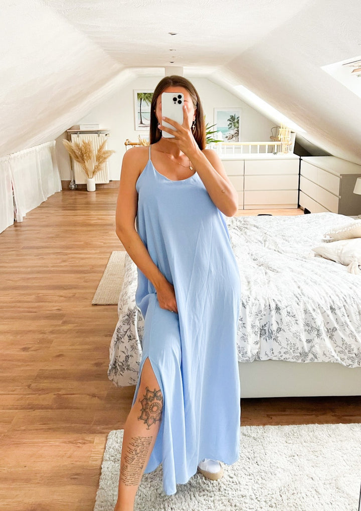 LANGES TRÄGER SOMMERKLEID - versch. Farben