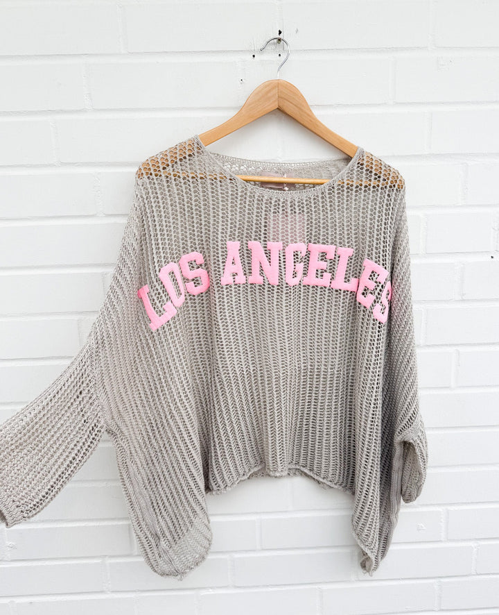 OVERSIZE LOS ANGELES PULLOVER - versch. Farben