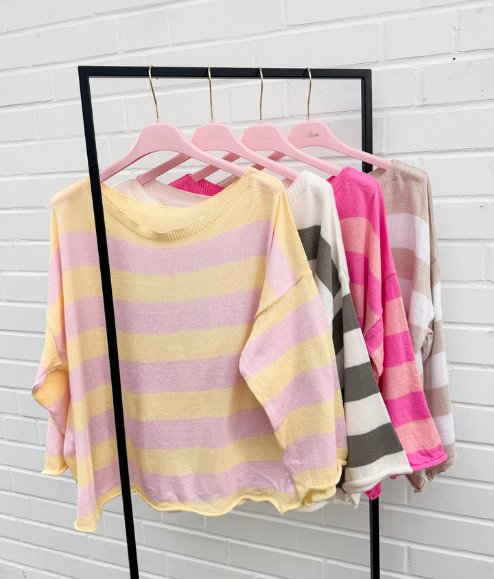 LEICHTER PULLOVER EVI - versch. Farben