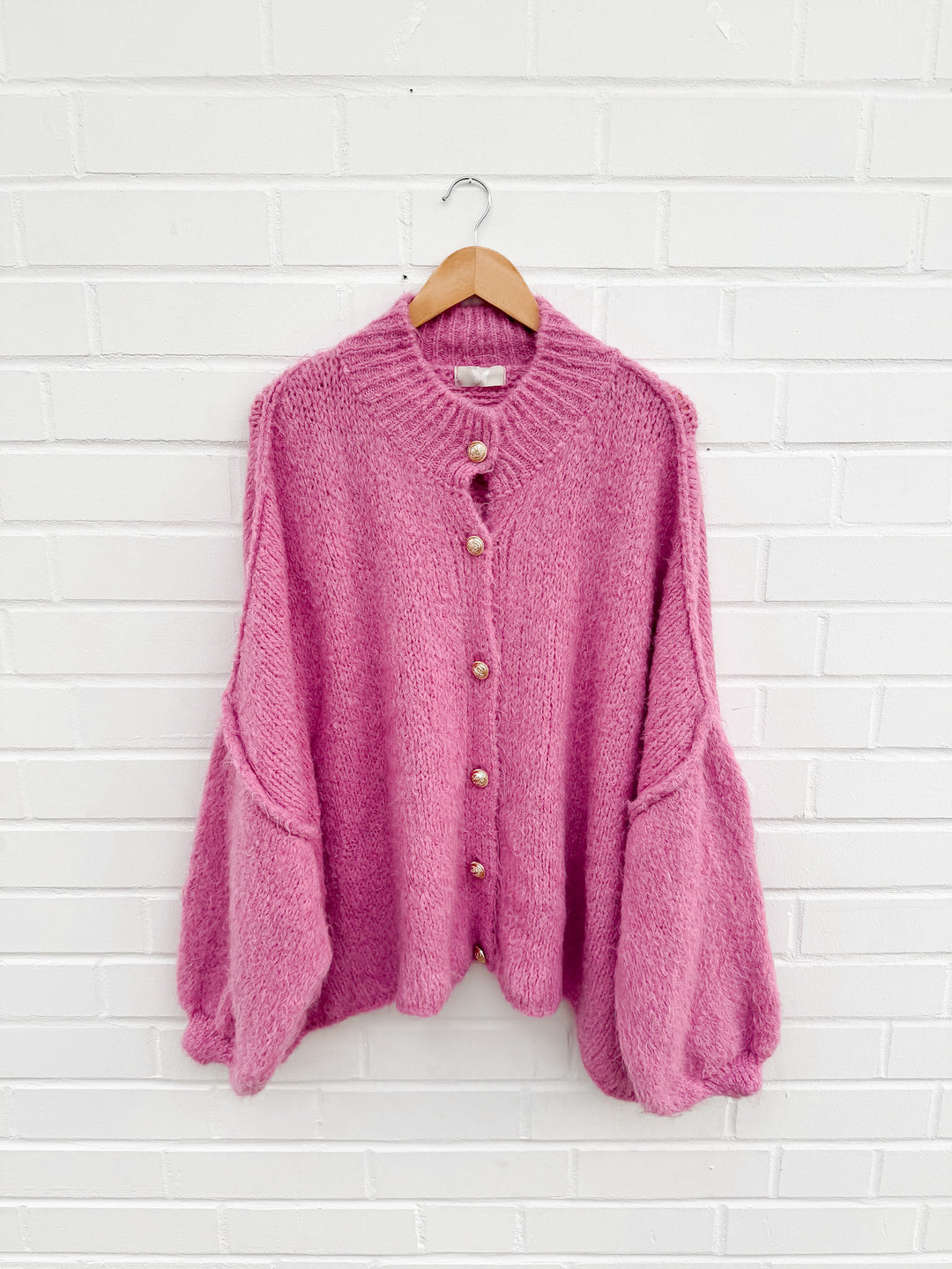 LANGE OVERSIZE STRICKJACKE MAIRA - versch. Farben