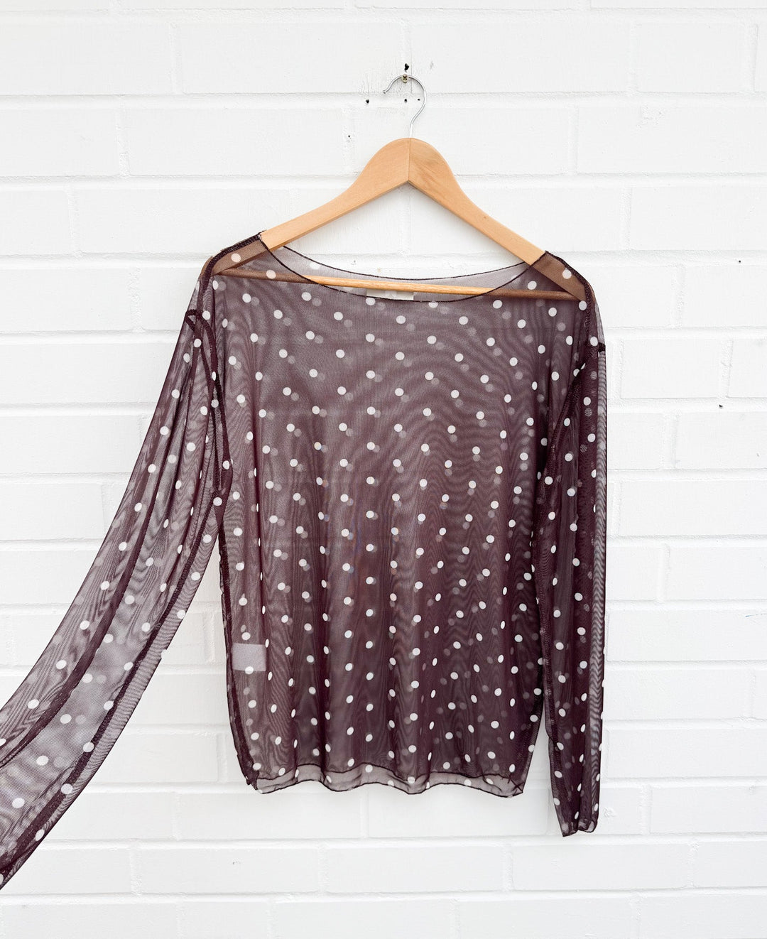 TRANSPARENTES PUNKTE SHIRT - versch. Farben