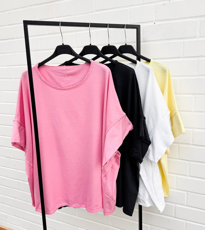 OVERSIZE T-SHIRT TINA - versch. Farben