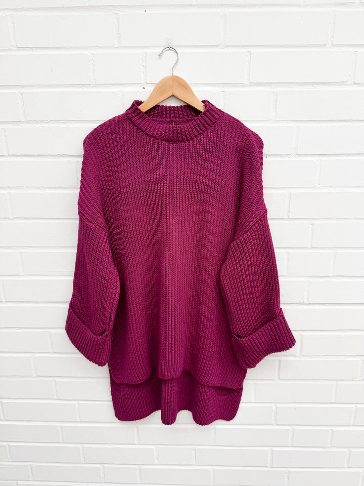 LONGPULLOVER ALIN- beere