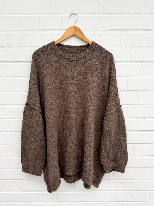 OVERSIZE LONGPULLOVER MAILO - Versch. Farben