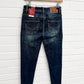 SUPER STRETCH DARK BLUE JEANS - NUR NOCH GR. 42