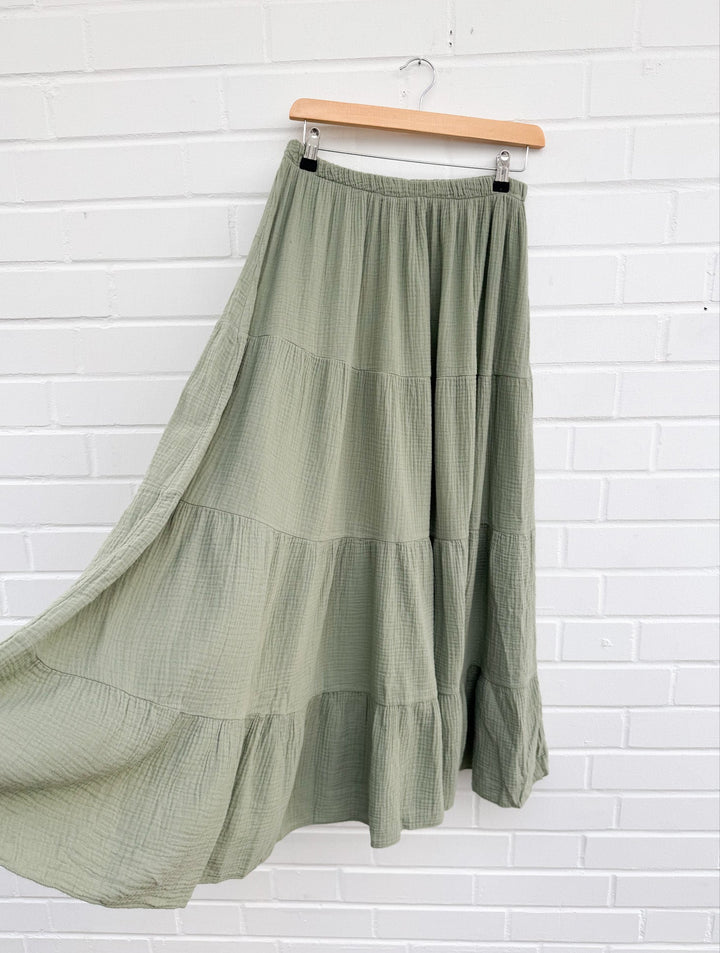 MAXI MUSSELIN ROCK - versch. Farben