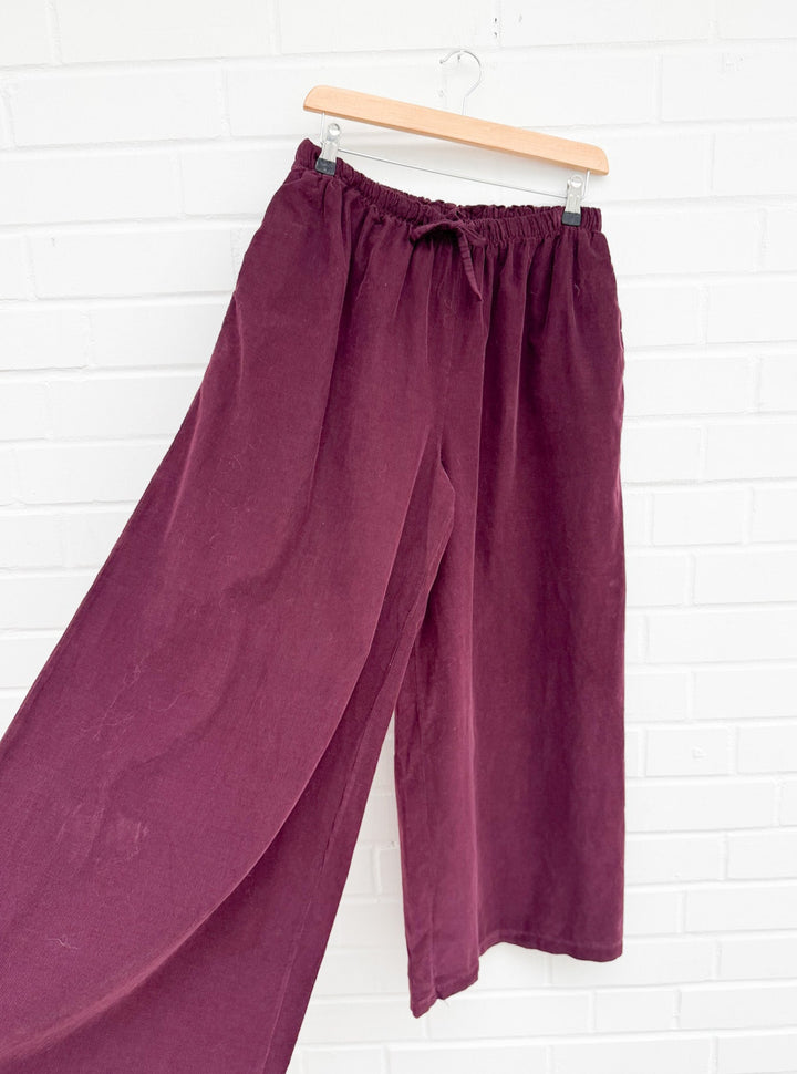 WEITE CORD HOSE - versch. Farben